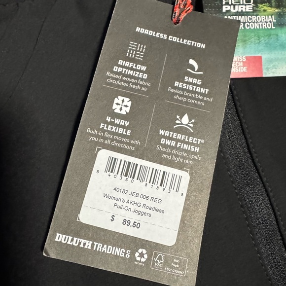 Women's AKHG Roadless Pull-On Joggers - Picture 4 of 4